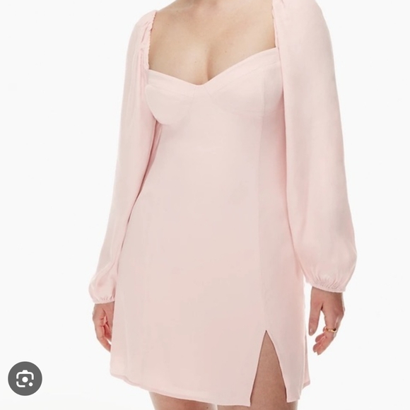 Aritzia Dresses & Skirts - Aritzia Wilfred Pink Novella Dress